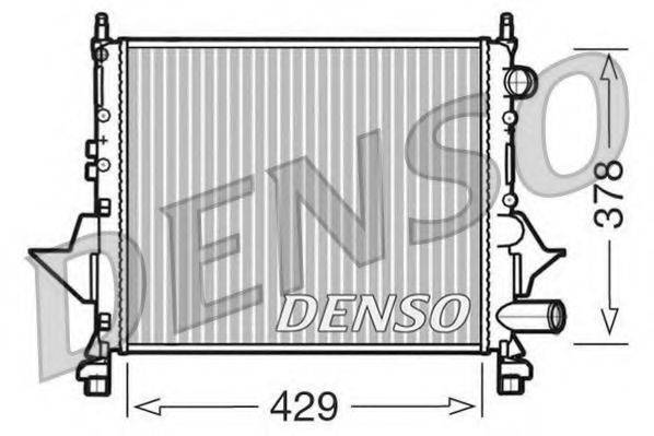 Радиатор, охлаждение двигателя DENSO DRM23082
