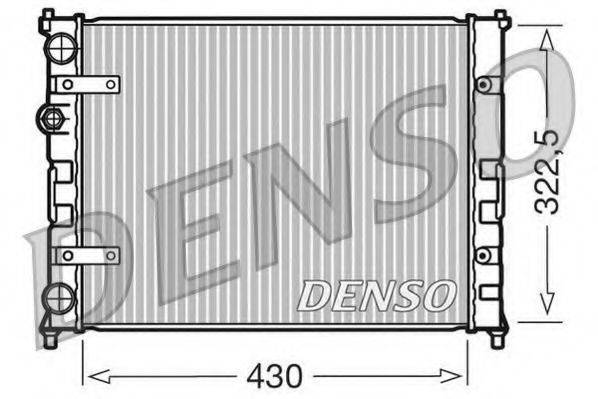 DENSO DRM26007 Радиатор, охлаждение двигателя