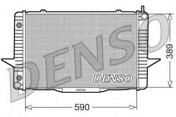 DENSO DRM33067 Радиатор, охлаждение двигателя