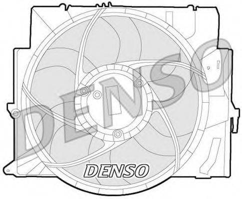 Вентилятор, охолодження двигуна DENSO DER05006