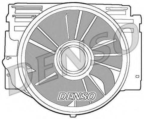 DENSO DER05007 Вентилятор, охлаждение двигателя