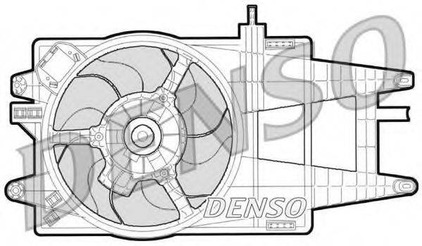 Вентилятор, охолодження двигуна DENSO DER09032