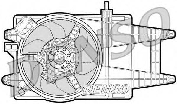 Вентилятор, охлаждение двигателя DENSO DER09042