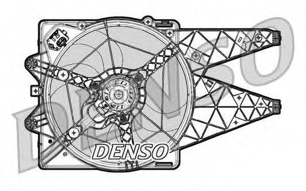 DENSO DER09065 Вентилятор, охлаждение двигателя