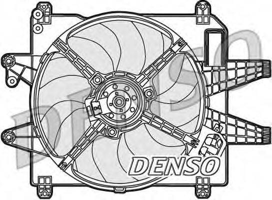 DENSO DER09089 Вентилятор, охлаждение двигателя