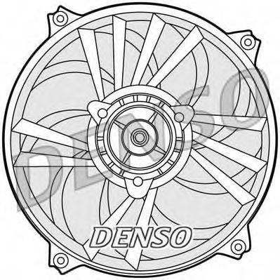 Вентилятор, охлаждение двигателя DENSO DER21013
