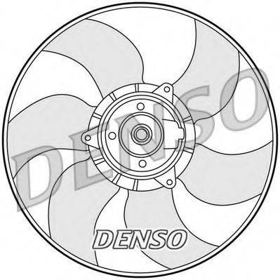 DENSO DER23001 Вентилятор, охолодження двигуна