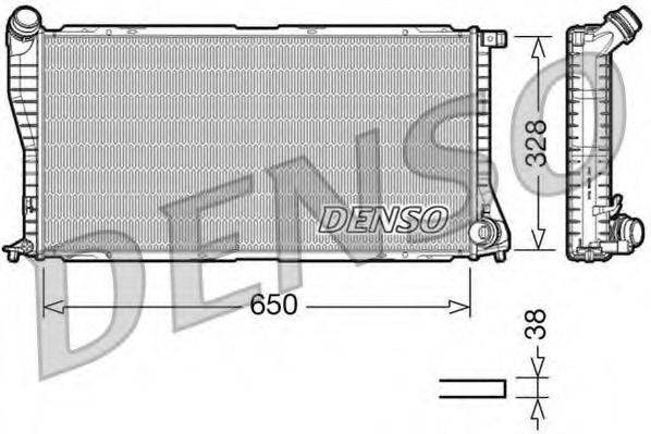 DENSO DRM05002 Радиатор, охлаждение двигателя