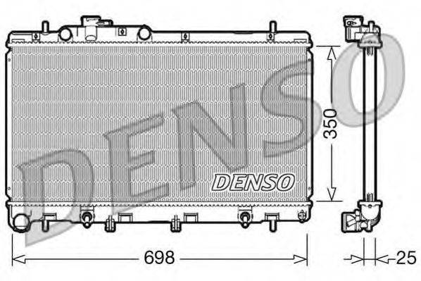 DENSO DRM36011 Радиатор, охлаждение двигателя