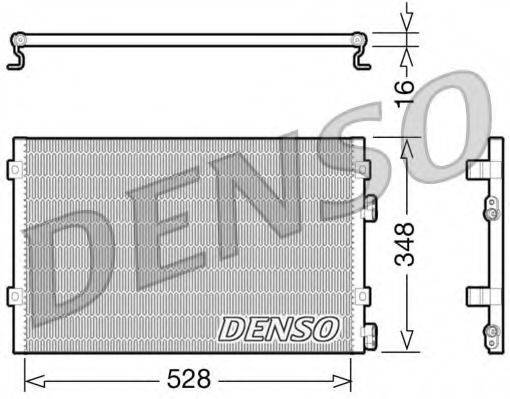 DENSO DCN06004 Конденсатор, кондиционер