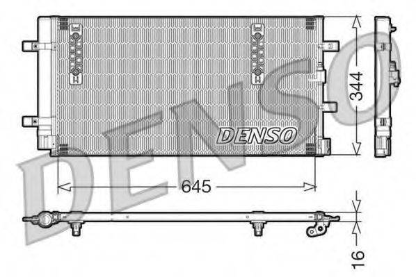 DENSO DCN32060 Конденсатор, кондиционер