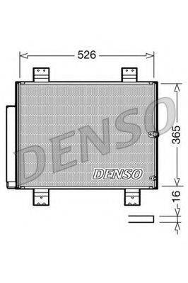 DENSO DCN35002 Конденсатор, кондиционер