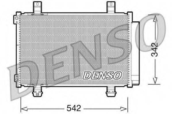 DENSO DCN47005 Конденсатор, кондиционер