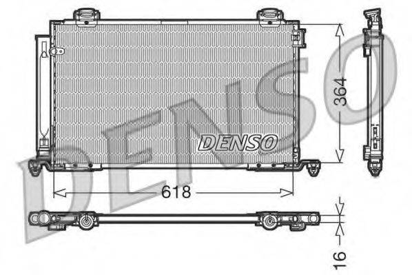 DENSO DCN50015 Конденсатор, кондиционер