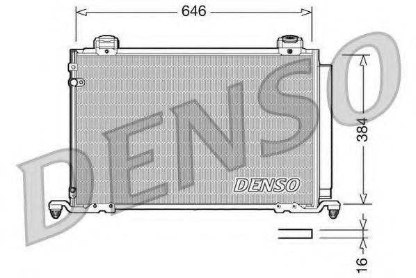 DENSO DCN50026 Конденсатор, кондиционер
