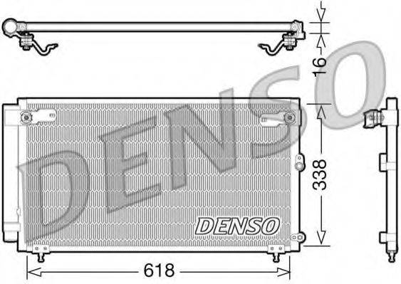DENSO DCN51006 Конденсатор, кондиционер