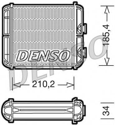 DENSO DRR20003 Теплообмінник, опалення салону