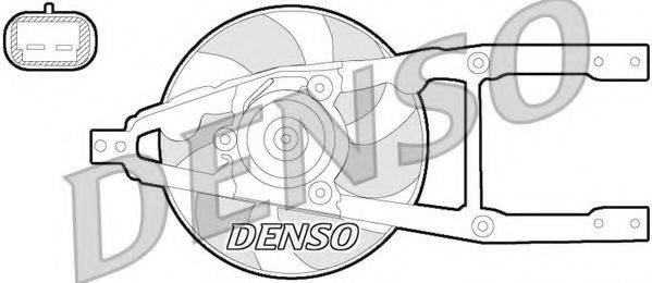 DENSO DER09055 Вентилятор, охлаждение двигателя