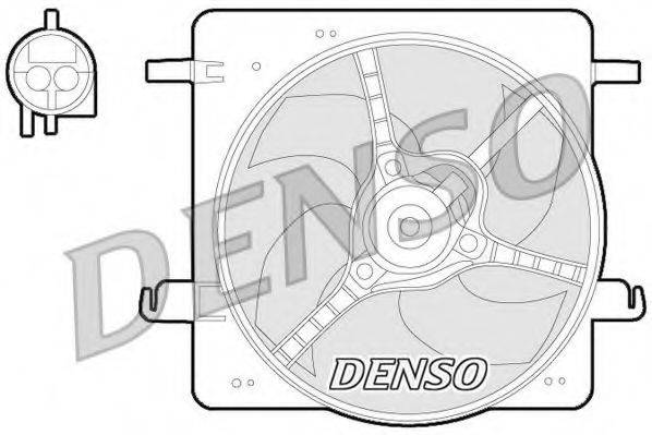 Вентилятор, охолодження двигуна DENSO DER10008