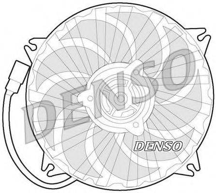 Вентилятор, охолодження двигуна DENSO DER21019