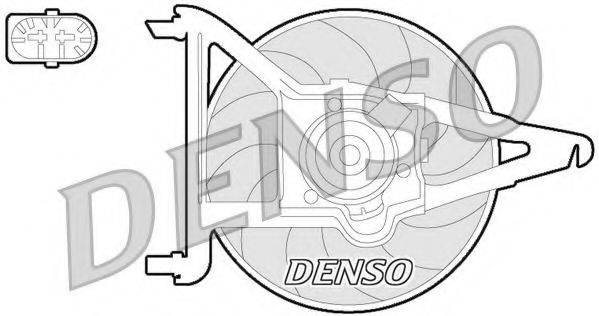 Вентилятор, охлаждение двигателя DENSO DER21021
