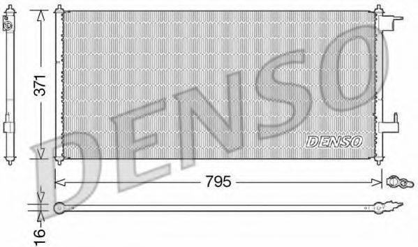 DENSO DCN10030 Конденсатор, кондиционер