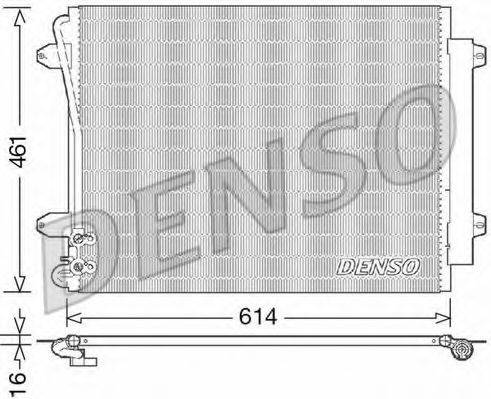DENSO DCN32011 Конденсатор, кондиционер