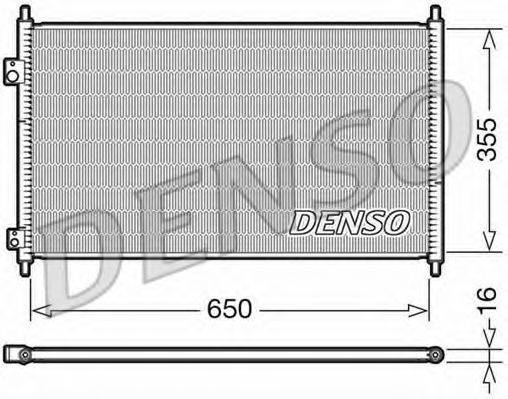 DENSO DCN40018 Конденсатор, кондиционер