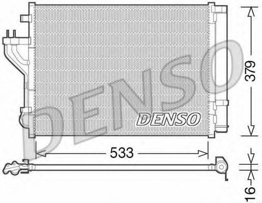 DENSO DCN41004 Конденсатор, кондиционер
