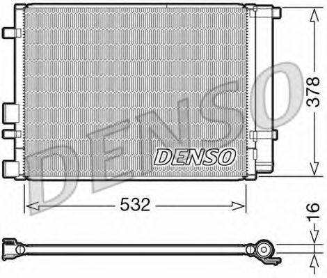 DENSO DCN41006 Конденсатор, кондиционер