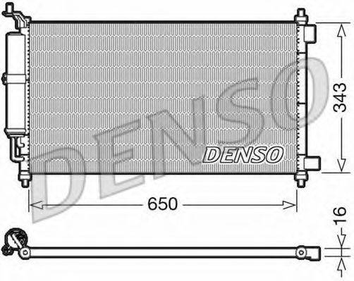 DENSO DCN46020 Конденсатор, кондиционер