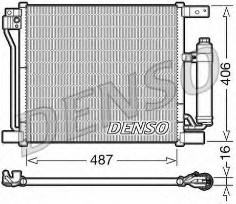 DENSO DCN46021 Конденсатор, кондиционер