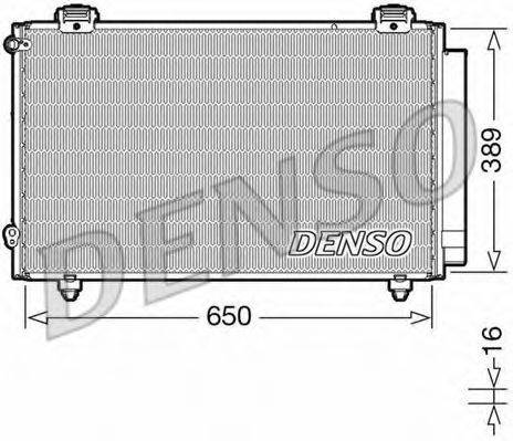 Конденсатор, кондиционер DENSO DCN50023