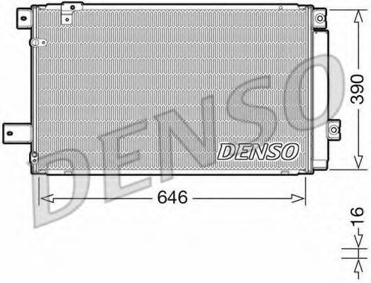 DENSO DCN50049 Конденсатор, кондиционер