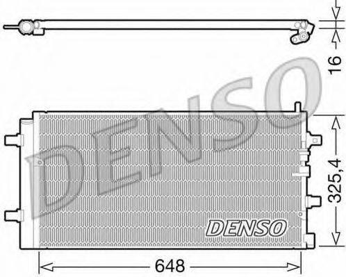 DENSO DCN02002 Конденсатор, кондиционер