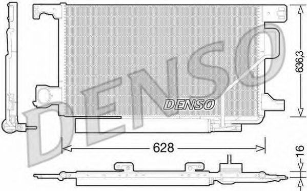 DENSO DCN17023 Конденсатор, кондиционер