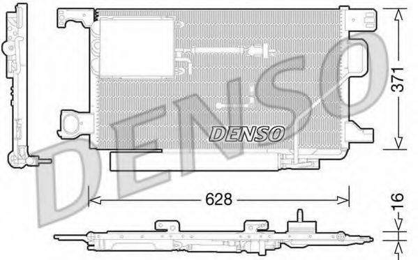 DENSO DCN17024 Конденсатор, кондиционер