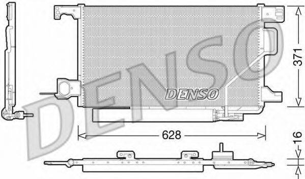 DENSO DCN17026 Конденсатор, кондиционер