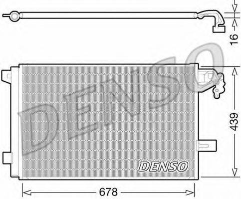 DENSO DCN32063 Конденсатор, кондиционер