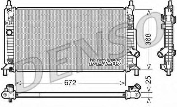 DENSO DRM44034 Радіатор, охолодження двигуна