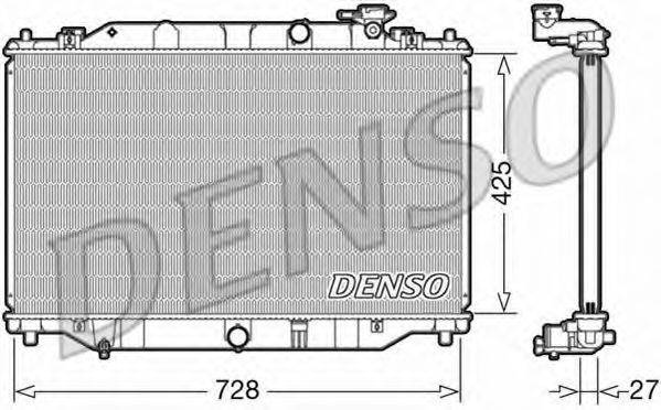 DENSO DRM44040 Радиатор, охлаждение двигателя