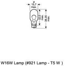 OSRAM 921 Лампа розжарювання, ліхтар покажчика повороту; Лампа розжарювання, ліхтар сигналу гальм./ задній габ. вогонь; Лампа розжарювання, ліхтар сигналу гальмування; Лампа розжарювання, задня протитуманна фара; Лампа розжарювання, фара заднього ходу; Лампа розжарювання, задній гаражний вогонь; Лампа розжарювання, стоянкові вогні/габаритні ліхтарі; Лампа розжарювання, стоянковий/габаритний вогонь; Лампа розжарювання, ліхтар покажчика повороту; Лампа розжарювання, ліхтар сигналу гальм./ задній габ. вогонь; Лампа розжарювання, ліхтар сигналу гальмування; Лампа розжарювання, задня протитуманна фара; Лампа розжарювання, вогні стоянки / габаритні ліхтарі