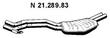 Глушитель выхлопных газов конечный EBERSPACHER 21.289.83