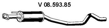 Передглушувач вихлопних газів EBERSPACHER 08.593.85
