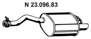 Глушник вихлопних газів кінцевий EBERSPACHER 23.096.83