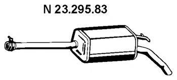 Глушитель выхлопных газов конечный EBERSPACHER 23.295.83