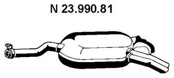 Глушник вихлопних газів кінцевий EBERSPACHER 23.990.81