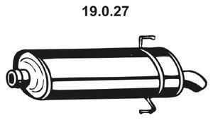 EBERSPACHER 19027 Глушитель выхлопных газов конечный