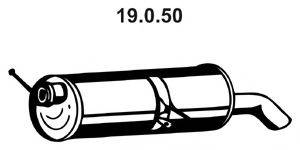 Глушитель выхлопных газов конечный EBERSPACHER 19.0.50