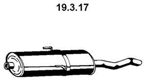 EBERSPACHER 19317 Глушитель выхлопных газов конечный